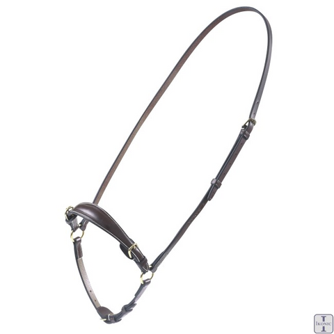 Black Soft D.D Leather Noseband
