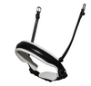 Black & White Soft D.D Leather Noseband