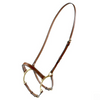 Brown & Black Soft D.D Leather Noseband