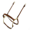 Brown & Black Soft D.D Leather Noseband