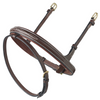 Brown & Black Soft D.D Leather Noseband