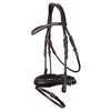Black Designer D.D Leather Dressage Horse Bridle
