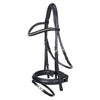 Black Designer D.D Leather Dressage Horse Bridle