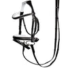 Black Designer D.D Leather Dressage Horse Bridle