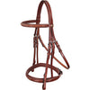 Brown Designer Havana Leather Dressage Horse Bridle