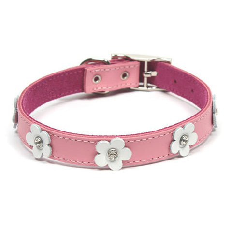 Leather Foxy Dog Collar
