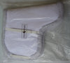 Super Quilted white English Saddle Pad