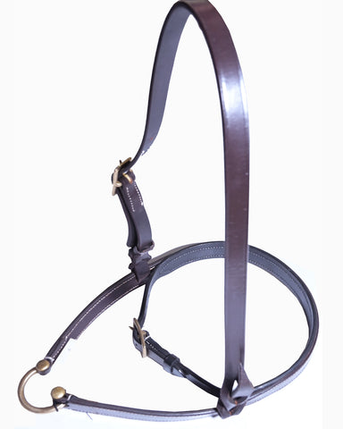 Brown & Black D.D Leather Noseband