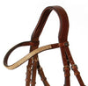 Brown Designer D.D Leather Dressage Horse Bridle