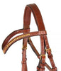 Brown Designer D.D Leather Dressage Horse Bridle