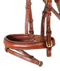 Brown Designer D.D Leather Dressage Horse Bridle