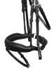 Black Designer D.D Leather Dressage Horse Bridle