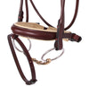 Brown Designer D.D Leather Dressage Horse Bridle