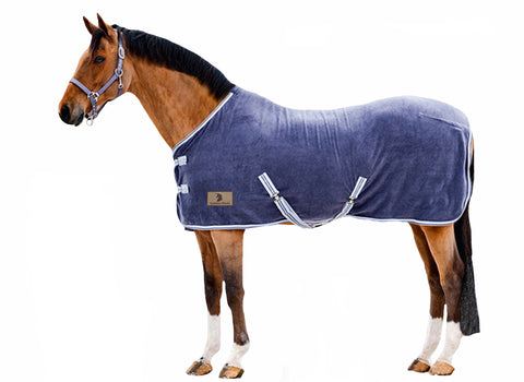 Blue Basic Fleece Cooler