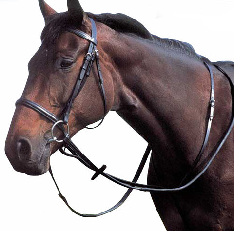 Black DD Leather Breastplates and Martingals