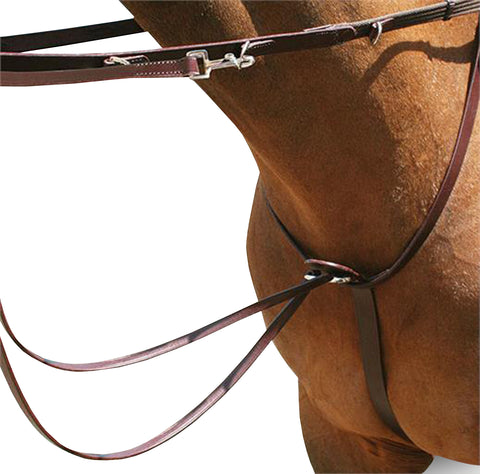 Shalimar Soft Brown Leather Martingale