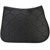 Black Polycotton Dressage Saddle Pad