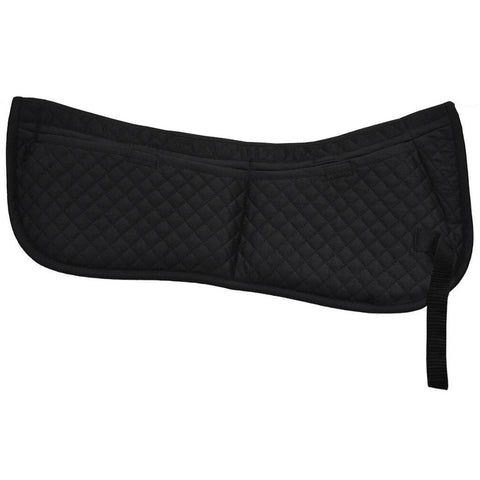 Black Half Pad English Saddle