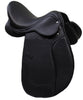 Black D.D Leather Dressage Horse Saddle