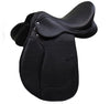 Black D.D Leather Dressage Horse Saddle