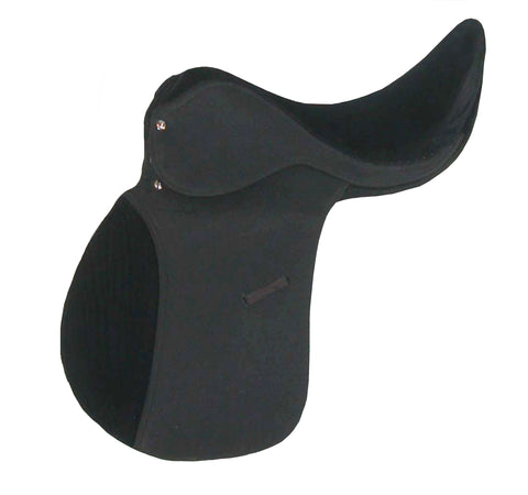 Black All Purpose Eventing Horse Saddle