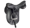 Black D.D Leather Eventing Dressage Horse Saddle