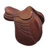 Brown Designer D.D Leather Dressage Horse Saddle
