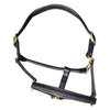 Designer Black Leather Halter