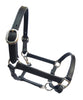 Black DD Leather Halter
