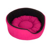 Soft Dog Bed Pink & Blue and Green Reversible