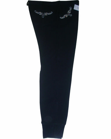 Knitted Classic Black Breeches