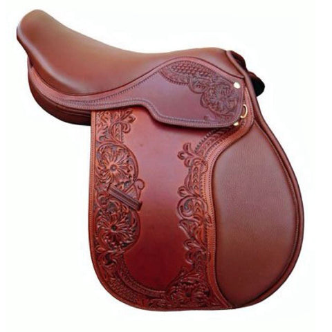 Designer D.D Leather Dressage Horse Saddle
