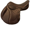 Brown Designer D.D Leather Dressage Horse Saddle