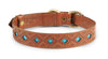 Hand Tooled Leather Dog Collar