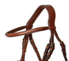 Brown Designer D.D Leather Dressage Horse Bridle