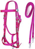 Bridle Nylon Browband Headstall with Reins