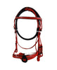D.D Soft Red Leather Horse Bridle