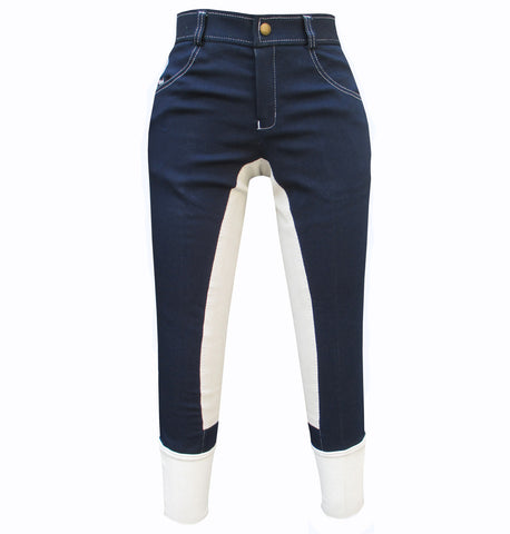 Blue Denim Breeches