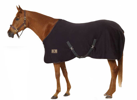 Brown Fleece Cooler Supero