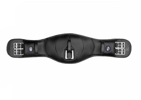 Leather Girth With Elastic Cair Long