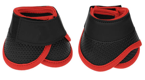 Neoprene bell boots brushed Red/Black