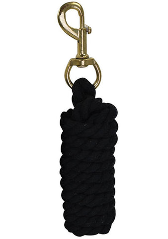 Black Cotton Lead Rope