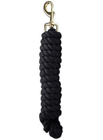 Cotton Black Lead Rope