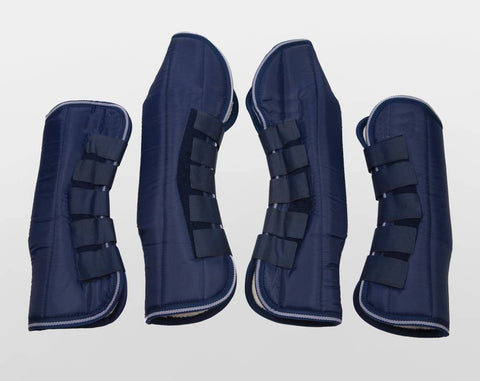 Deluxe Blue Travel Boots