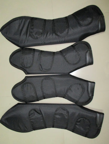 Deluxe Black Travel Boots