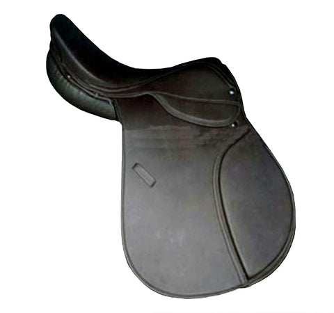 Shalimar Leather Black Eventing Dressage Horse Saddle
