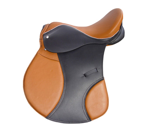 Black Brown D.D Leather Horse Saddle