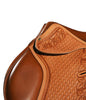 Premium Calf Leather Light Weight Golden Brown English Saddle