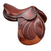 Brown Designer D.D Leather Dressage Horse Saddle