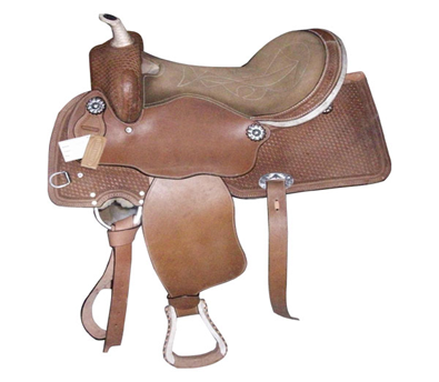 Designer Leather Saddle